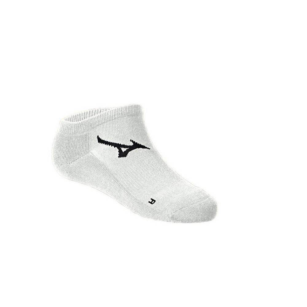 Mizuno Men's RUNBIRD® No Show Socks White (370266-PBS)